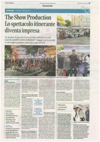 Sul Corriere Romagna la storia di Adriano Musetti, ideatore di EcoBm: la startup riminese che si occupa di consegne merci in bicicletta.